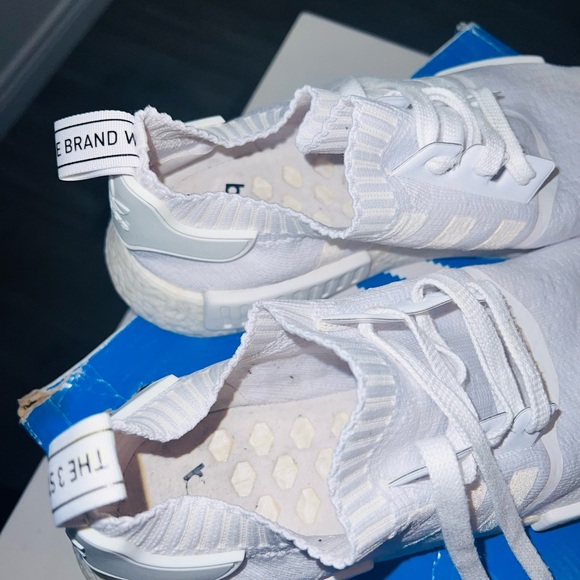 Men Adidas nmd white - Picture 3 of 5